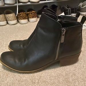 Lucky Brand black booties